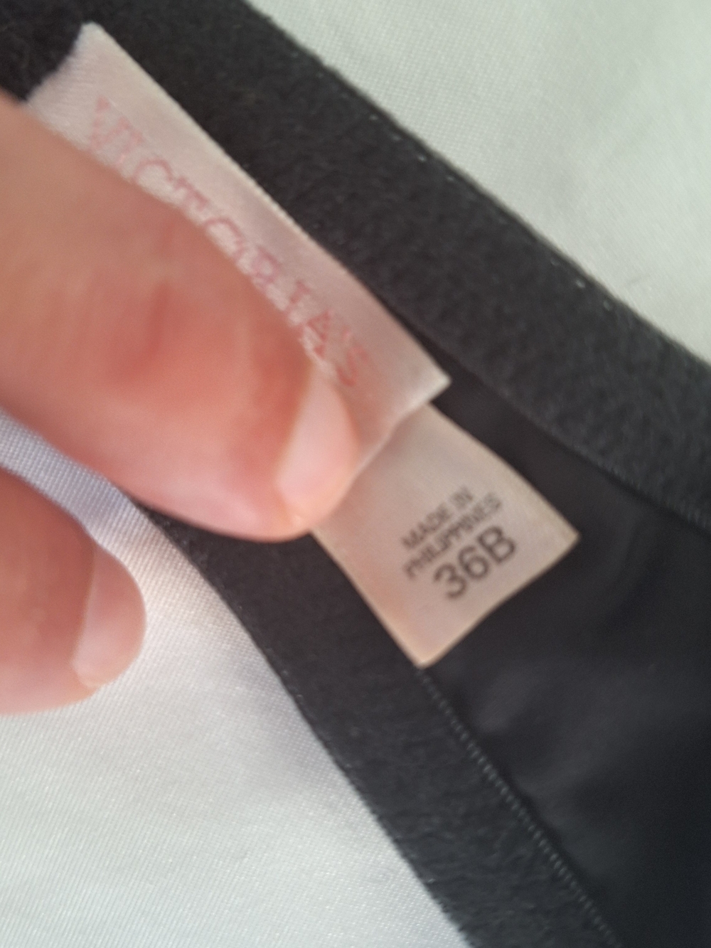Vintage Y2K Victoria Secret Black Underwire Bra Size:36B - Picture 4 of 5